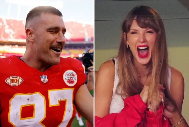 Overwhelmed Travis Kelce set to be a father