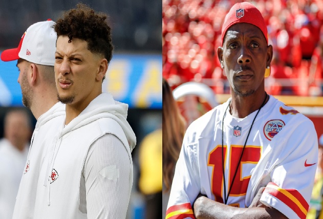 biological son to Pat Mahomes