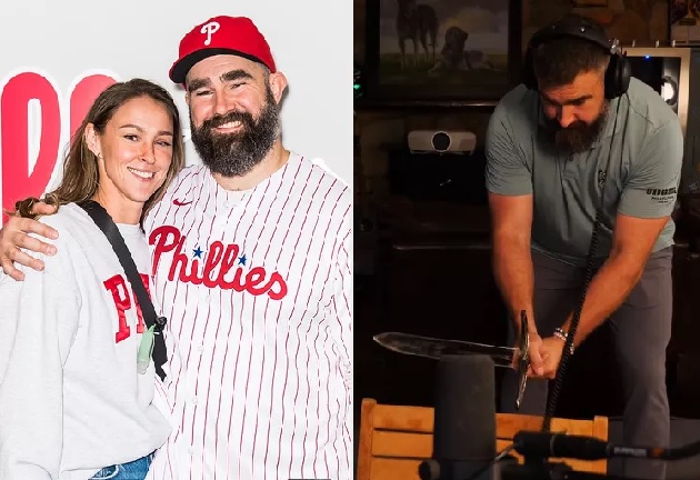 Anniversary to Jason & Kylie kelce