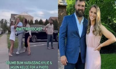 Kylie Kelce on New Heights claiming