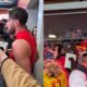 Travis Kelce’s Post-Game Interview Is Equal Parts Victory Speech and Love Letter as He Thanks Taylor Swift and Her Family for Cheering Him to Touchdown Glory