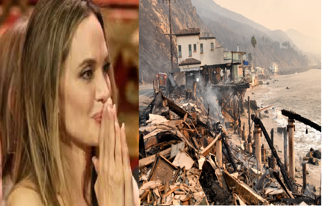 BREAKING : Angelina Jolie Heartbroken , lost $201m Assets and a close relative as deadly LA fires wreak havoc on city: ‘I’m taking care of…