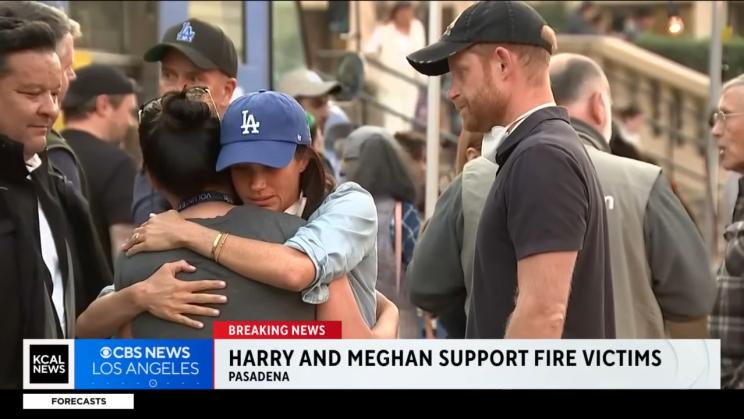 As Prince Harry and Meghan Markle continue to support LA fire victims, the Duke and Duchess of Sussex said they find Justine Bateman’s claim ‘offensive’ after being called… See more