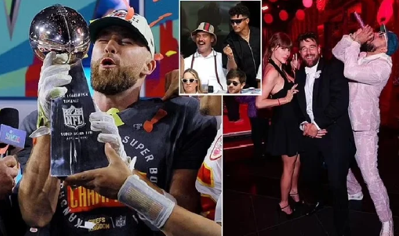 Travis Kelce’s wild plan for the Chiefs Super Bowl party if they clinch the ‘three-peat’