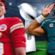 Kansas City Chiefs and Philadelphia Eagles in the 2025 Super Bowl final