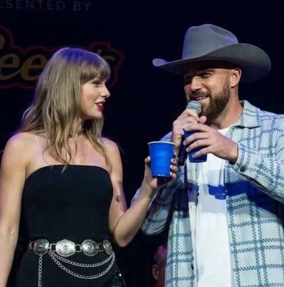 Taylor Swift Invites Fiancé Travis Kelce to the Stage During Her Surprise Performance of love story at the Tight End University concert– But She Didn’t Know Travis Would Shockingly Announce What Millions of Fans Have Been Saying All Along… “Taylor and I Are Not…”