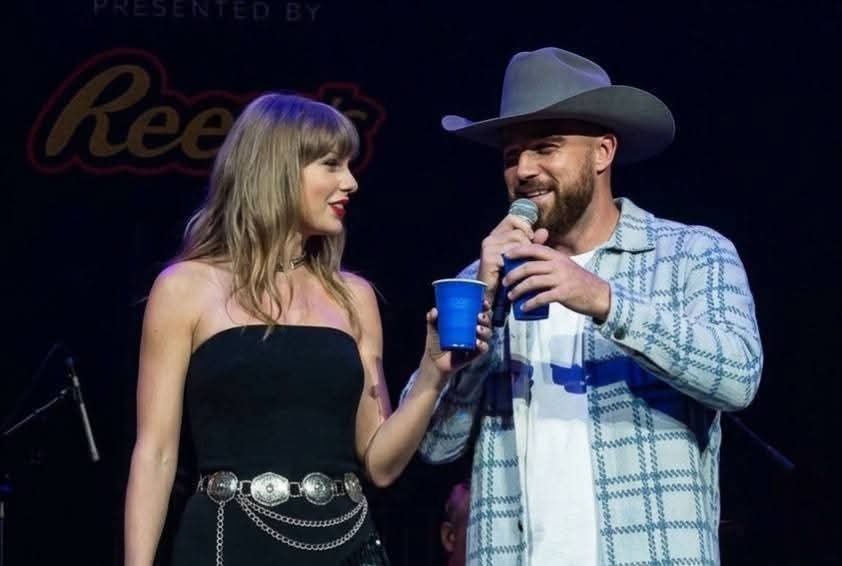 Taylor Swift Invites Fiancé Travis Kelce to the Stage During Her Surprise Performance of love story at the Tight End University concert– But She Didn’t Know Travis Would Shockingly Announce What Millions of Fans Have Been Saying All Along… “Taylor and I Are Not…”