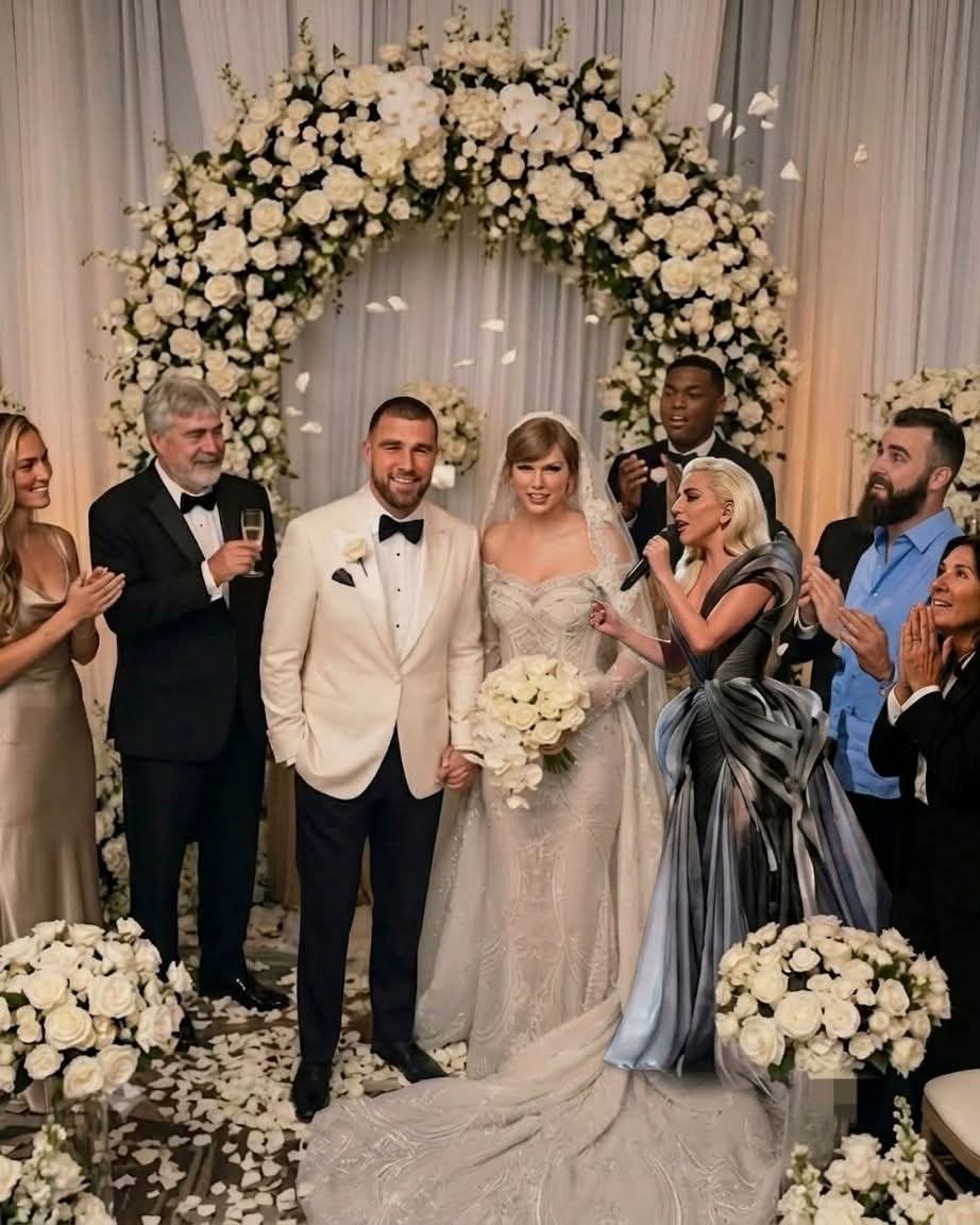 Travis Kelce AND Taylor Swift ARE MARRIED! Lavish Wedding Ceremony Captivates Fans and A-Listers Worldwide as the Couple Finally Ties the Knot and Lady Gaga Completely Stole the Spotlight with a Jaw-Dropping Performance That Brought the House Down